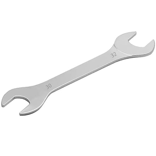 Globellapro 30 * 32mm Open End Spanner,Double Open Ended Wrench,Open Ended Wrench Flat Spanner,Chrome Vanadium Steel Wrench,Metric Spanner for Mechanic,Bicycle Repair