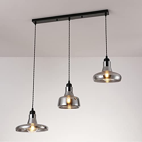 Suspension 3 lumières pour illuminer une table de salle à manger sans éblouir
