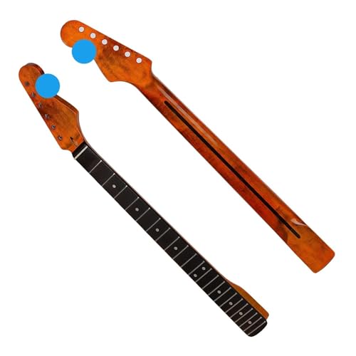 Manche guitare électrique 22 frettes érable palissandre pour droitier diapason 64.8 cm
