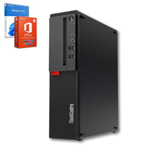 Lenovo ThinkCentre - Schneller PC mit Intel Core i7 6700 - Silent Computer für Büro & Home Office mit 4.20 GHZ - 32 GB - 1000 GB SSD - USB3.0 - WLAN - INKL Windows 11 Pro und Office 2019 reconditionné