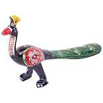Rajasthani Handcrafted Decorative Wooden Hand-Painted Peacock Showpiece Figurine for Home, Office, and Table Decor - Set of 3 (Blue, Green) - Image 4