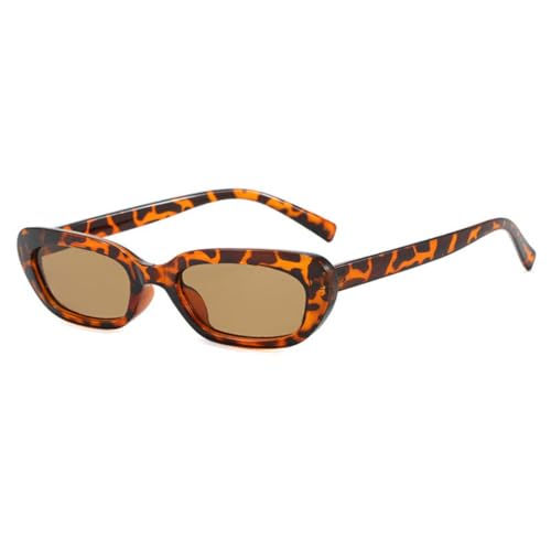 Lunettes de soleil œil de chat rétro ovale pour femme UV400 13180-C4