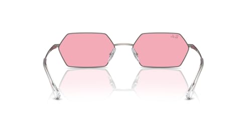 Ray-Ban RB3728 Yevi Sunglasses, Gunmetal/Pink, 58 mm - image 4