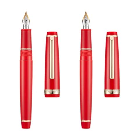 Jinhao 82 Lot de 2 stylos plume Cover