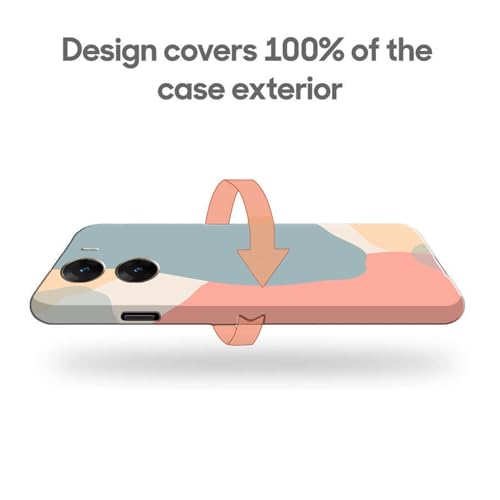 Image of COLORflow Polycarbonate Back Cover Compatible with Vivo V29E 5G | Beautiful Stone Marble | Designer Printed Hard CASE Bumper Back Cover Compatible with Vivo V29E 5G