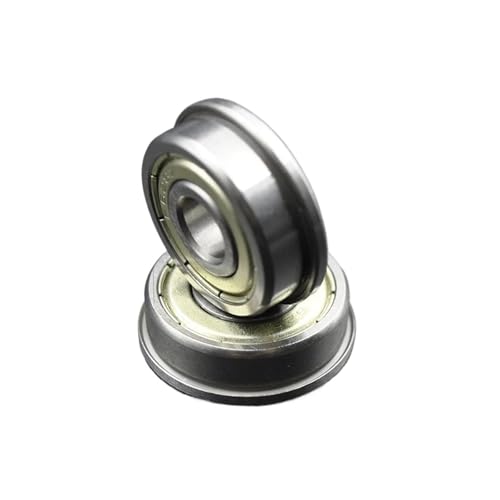 Roulement à bride F625ZZ 5x19x6mm en acier chromé pour guidage linéaire