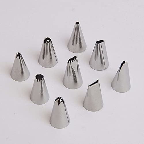 Icing and Piping tip for Birthday Cake Design Pack of 2