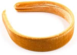 Tiara De Cabelo Veludo Larga 30mm Arco Acessório Para Cabelo (DOU...