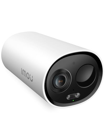 Imou 2K Cámara Vigilancia WiFi Exterior con Batería, Cámara Exterior Interior Sin Cable, Visión Nocturna en Color, Detección de Humana PIR, Audio Bidireccional, Admite Tarjeta SD 256G, IP66, Cell 3C