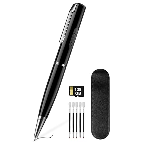 128GB Diktiergerät Digital, Voice Recorder mit 1536 Stunde Aufnahmekapazität, One-Click Recording, 360° Surround Aufnahme, Tragbar Digitales Diktiergerät Aufnahmegerät für Vorlesungen, Meetings 128GB Diktiergerät Digital, Voice Recorder mit 1536 Stunde Aufnahmekapazität, One-Click Recording, 360° Surround Aufnahme, Tragbar Digitales Diktiergerät Aufnahmegerät für Vorlesungen, Meetings