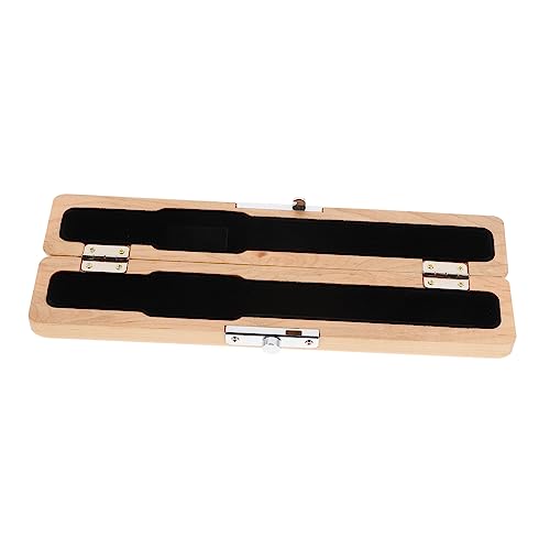 Holibanna 1pc Box Flute Head Protective Case Sturdy Storage Box for Flute Head and Scratch Resistant Travel Friendly Design Khaki