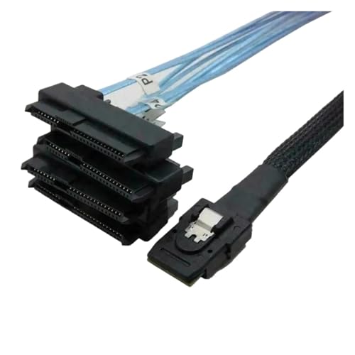 Cable adaptador SATA SFF-8087 a SFF-8482 50cm miniatura 3