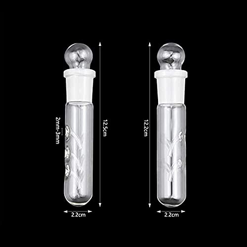 PhoenixDN 4 Stuks Planaria Trap, Planaria Worm Catch, Planaria Trap Clear Crystal Glass, Dubbele en Drie Gaten + 8 Gaten… - Afbeelding 3