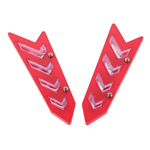 Healeved Amplificatore di Pressione per Tergicristallo a Punta di Freccia, Set da 2 Pezzi, Stabilizzatore Molla di Richiamo e Smorzatore di Vibrazioni per Parabrezza, Kit Antivento per