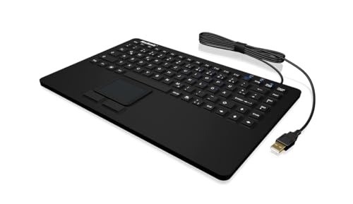 Klawiatura Keysonic KSK-5230IN Przewodowa Czarna US (28076)