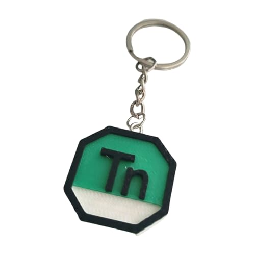 Llavero Logo TN, verde, S