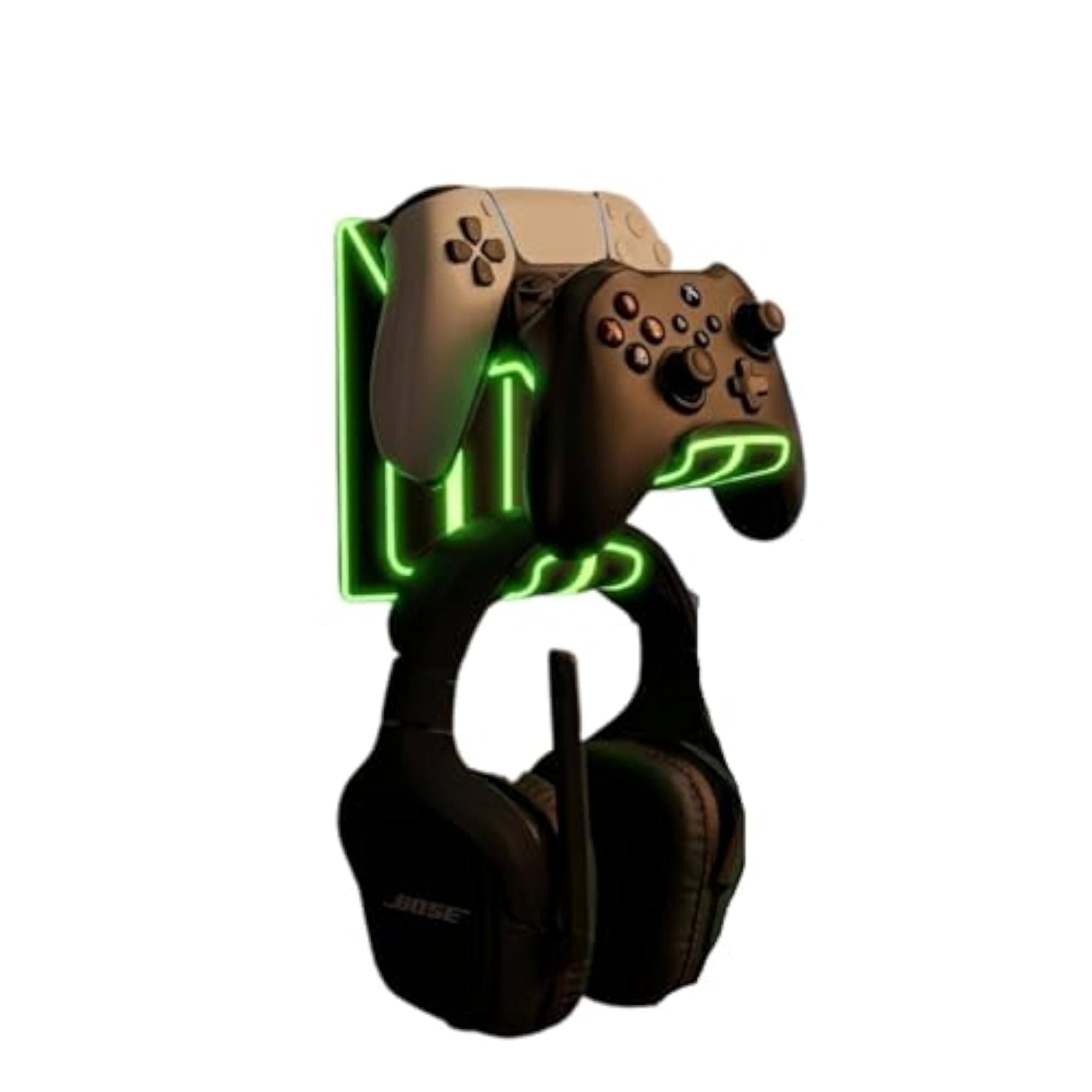 Headphone Stand with PS5 Controller Holder, Gaming Organizer
