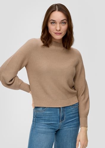 s.Oliver Damen 120.11.899.17.170.2112212 Sweater, Sand Melange, 38 – Ansicht 6