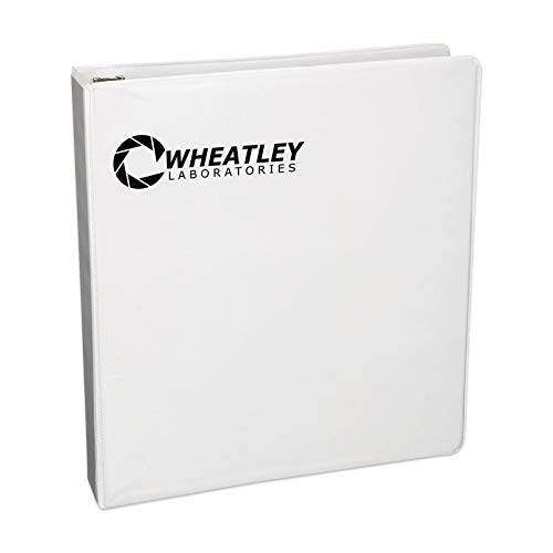 Wheatley Laboratories Portal Sticker Decal Notebook Car Laptop 8" (Black) #TOP3