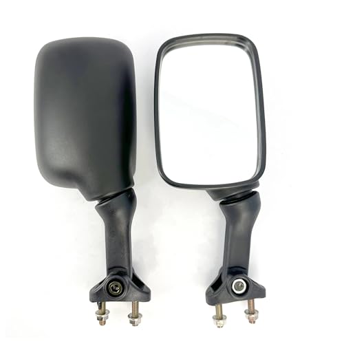Espejos para Suzuki GSX400 antirreflejo de visión amplia lateral 2