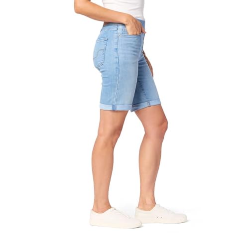 Signature by Levi Strauss & Co. Gold Women's Totally Shaping Pull on Bermuda Shorts (Available in Plus Size)2