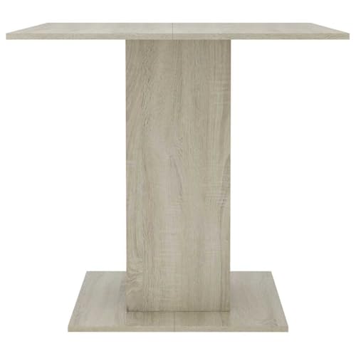 Table à manger en chêne Sonoma 80x80 cm peu encombrante - 5