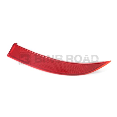 Image of 63147240998 Rear Right Bumper Reflector Passenger Side Red Trim Compatible with BMW X5 E70 2009-2013 (Replaces 63217158950)