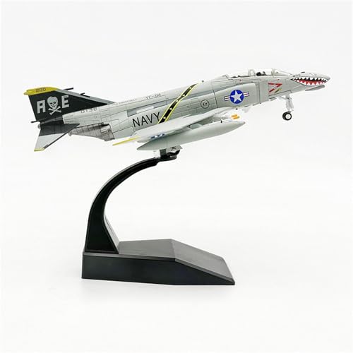 POXZSFX Modelo de avión de simulación diseñado para durar 1/100 Modelo de para Caza Decoración de Escritorio para el hogar para Amantes de la aviación
