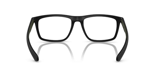 Emporio Armani Men's Ea4235 with Sun Clip-ons Square Prescription Eyewear Frames4