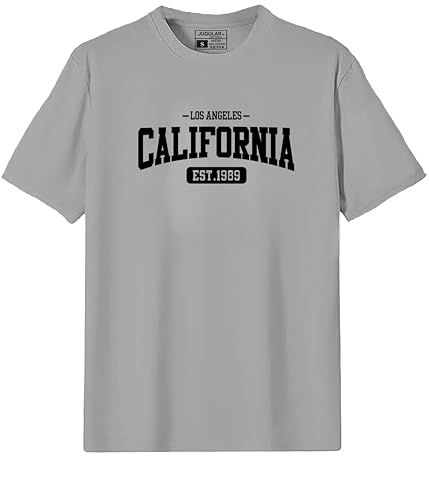 Image of JUGULAR Men's Half Sleeve Cotton Printed Combo Tshirt (Pack of 2)