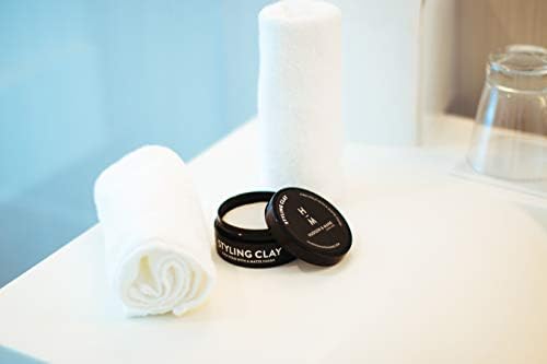 Hudson and Mane Hair Styling Clay, Pomade or Paste (Clay)