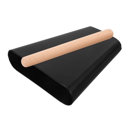 ifundom Instrumento Musical de Cencerro Apto para Principiantes Campana de Mano de Metal para Práctica de Percusión
