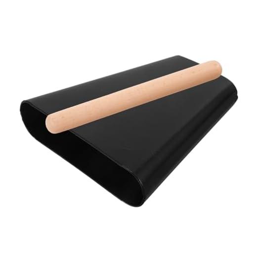 ifundom Instrumento Musical de Cencerro Apto para Principiantes Campana de Mano de Metal para Práctica de Percusión