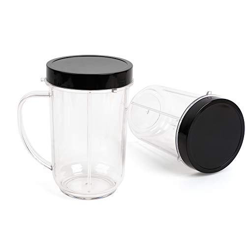 Set 6 piezas tazas 16oz reemplazo para Magic Bullet miniatura 4