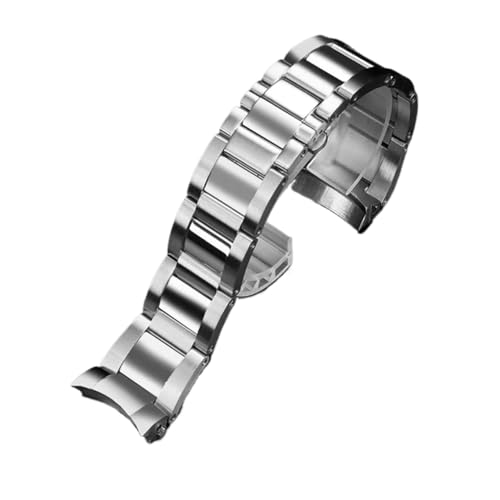 Bracelet en acier inoxydable de 23mm pour Blancpain Fifty Fathoms avec maillons solides arc
