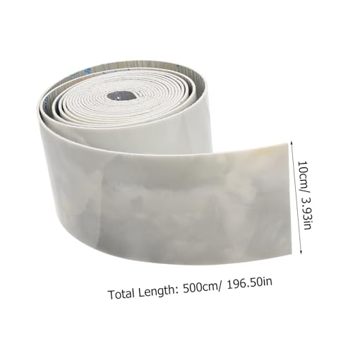 Adhesivo para borde de pared resistente al agua imitación mármol 3