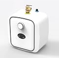 YALICE Electric 2.5 Gallons Tank Water Heater with T&P Relief Valve, Under Sink Instant Hot Water Heaters, 1500W Electric Mini Tank Water Heater Compact Design for RV, Kitchen, Food Truck