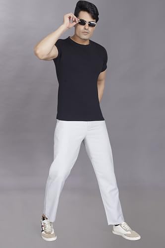 Image of DIVISIVE Men's Relaxed Fit Cotton Linen Blend Trousers
