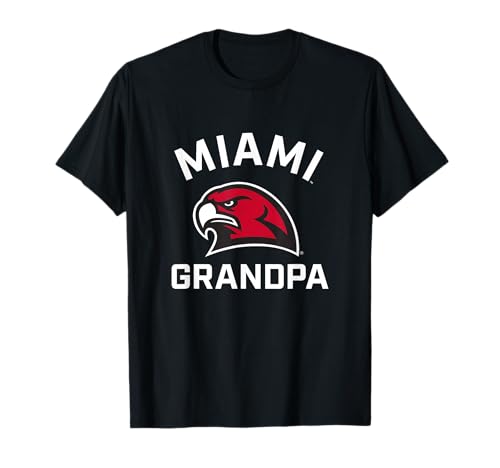 Miami University Ohio Redhawks Arched Grandpa T-Shirt