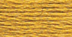 Image of DMC Six Strand Embroidery Cotton 100 Gram Cone: Old Gold Medium