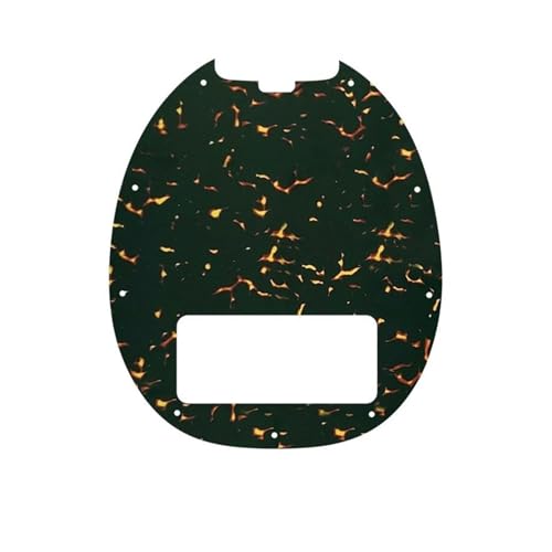 Pickguard naturel pour basse 5 cordes lutherie élégante et finitions soignées