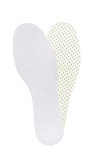 Plantillas cómodas e higiénicas de tela Terry para mujer miniatura 1