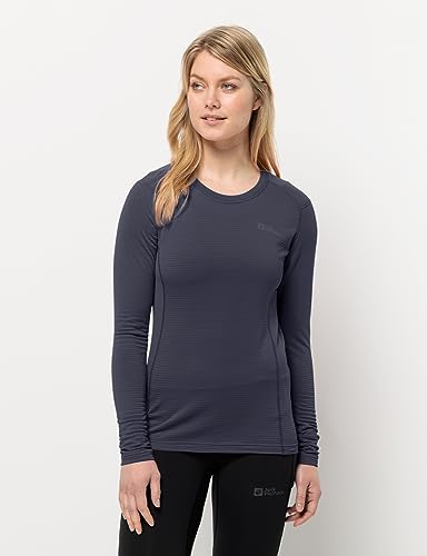 Infinite W Maglietta da Escursionismo Grafite L Donna