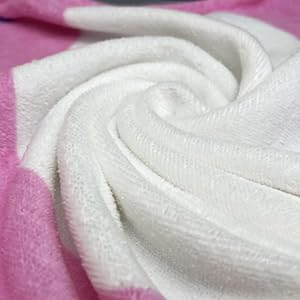 Alltops Kids Cotton Hooded Towel Cartoon Unicorn Dinosaur Bathrobe Bath Poncho Towel for Boys Girls, 0-4 years, Pink Dinosaur - Image 2