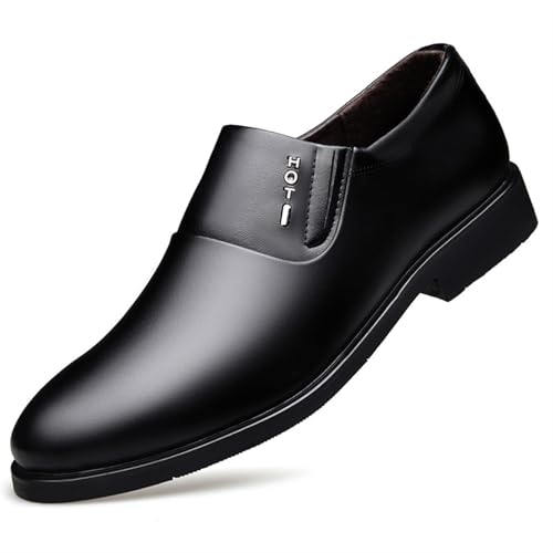 Dress Shoes for Men Men's Quality PU Leather Dress Shoes Stylish Office Footwear for Men