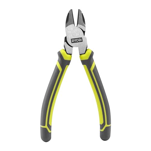 Ryobi RHDC160 160 mm Diagonal Cutters, Green & Antracite
