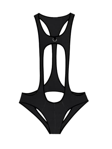 Men's Lingerie, Wrestling Singlet Thong Underwear, Sexy Party Outfit