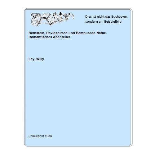 Bernstein, Davidshirsch und Bambusbär