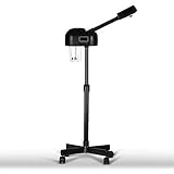 LN COZY CORNER Professional Nano Ionic Steamer – Ultimate Steamer for Home Spa, Deep Cleansing, and Skin Hydration (Black)