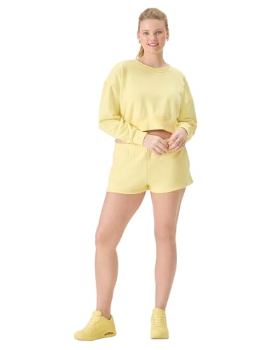florence by mills Womens Cozy Crush Cropped Sweatshirt